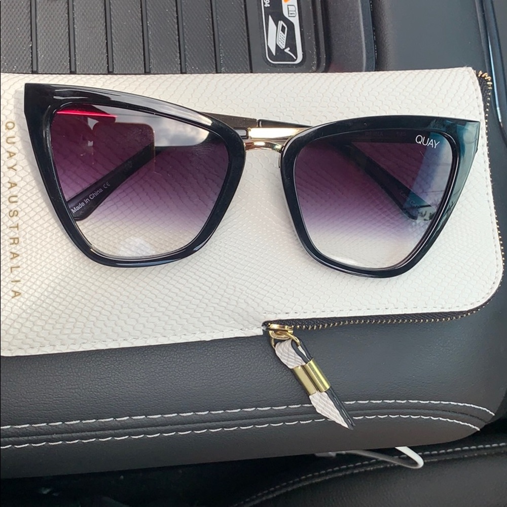 QUAY Reina black/fade